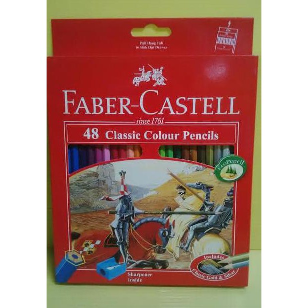 

TERMURAH Pensil Warna Faber Castell 48 Warna Classic