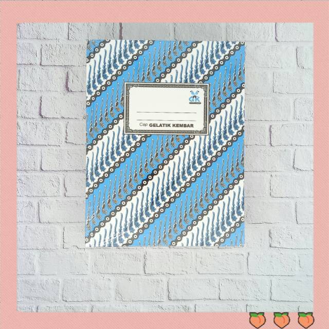 

Buku hardcover batik ukuran kwarto 100 lembar