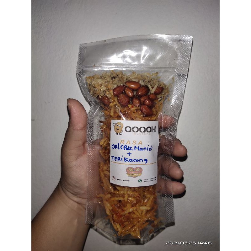 

kentang"qoqoh_mustopa"original(Pedas manis)mix"teri kacang