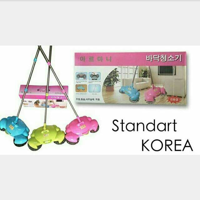 SUPER BROOM SAPU OTOMATIS TANPA LISTRIK / SAPU LISTRIK