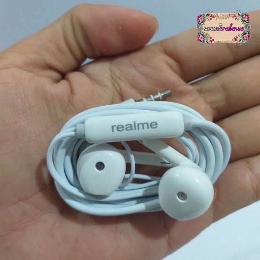 R15 Headset headsfree earphone Hf ORIGINAL REALME 2 3 5 6 7 pro C1 c2 c3 c11 c15 c12 c17 c20 C21y JACK 3.5MM SB2934