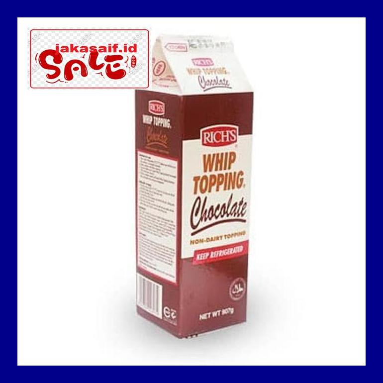 

Jak5D0Yh Rich Whip Topping Chocolate 907Gr D50Jaks