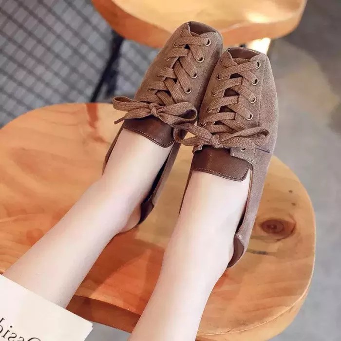 sepatu wanita teplek- murah-flat shoes sepatu kerja wanita korea