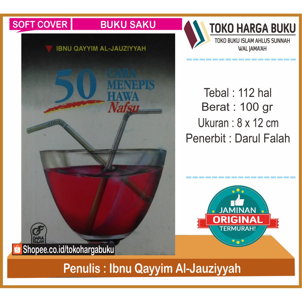 Foto 50 Cara Menepis Hawa Nafsu - Penerbit Darul Falah