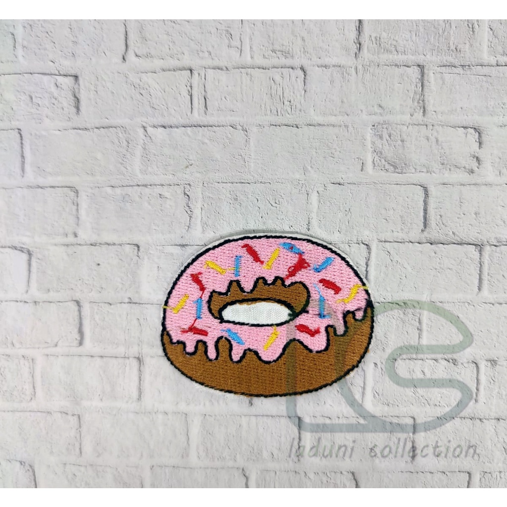 PATCH BORDIR KUE DONAT / PATCH BORDIR Dunkin Donuts