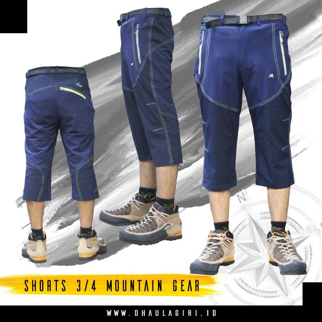 Celana mountain gear 7/8 softshell