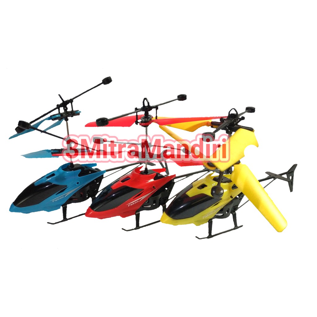  Helikopter  sensor  terbang Flying heli helicopter  Toy 