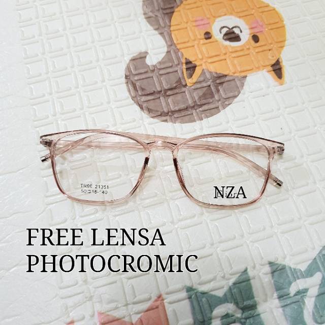 FRAME KACAMATA LENTUR 2135 | FREE LENSA PHOTOCROMIC | KACAMATA MINUS | KACA MATA ANTI RADIASI