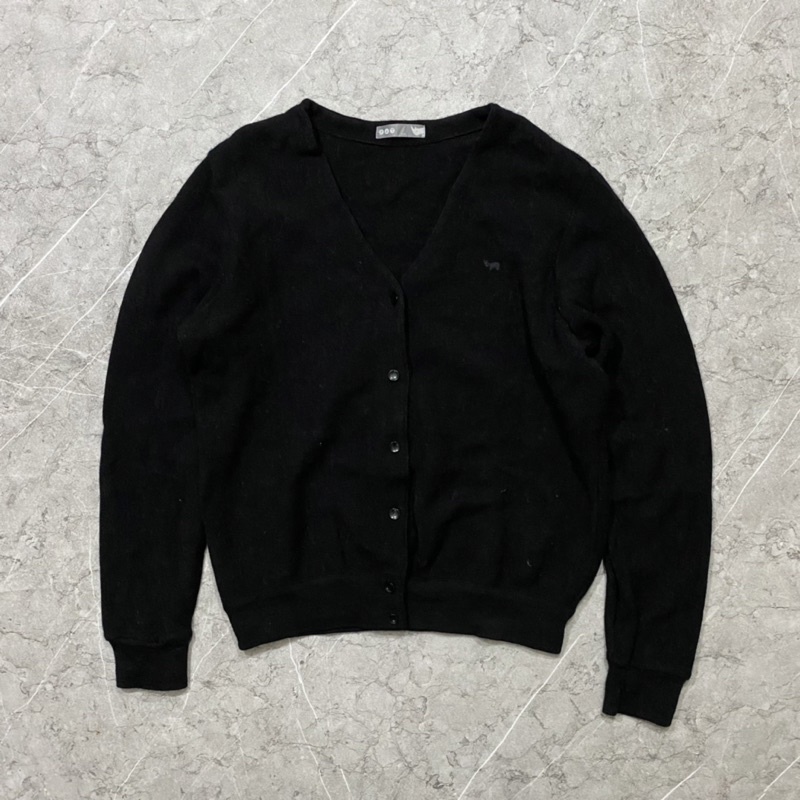 Pat Black Knitted Cardigan