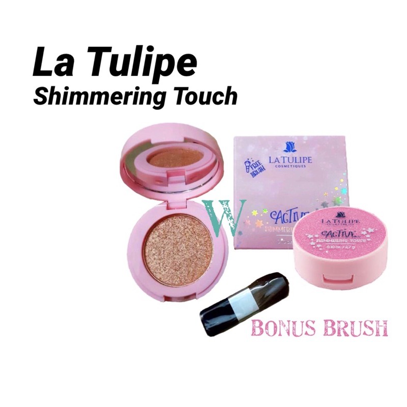 LaTulipe Active Shimmering Touch Starlight / Bedak Finishing