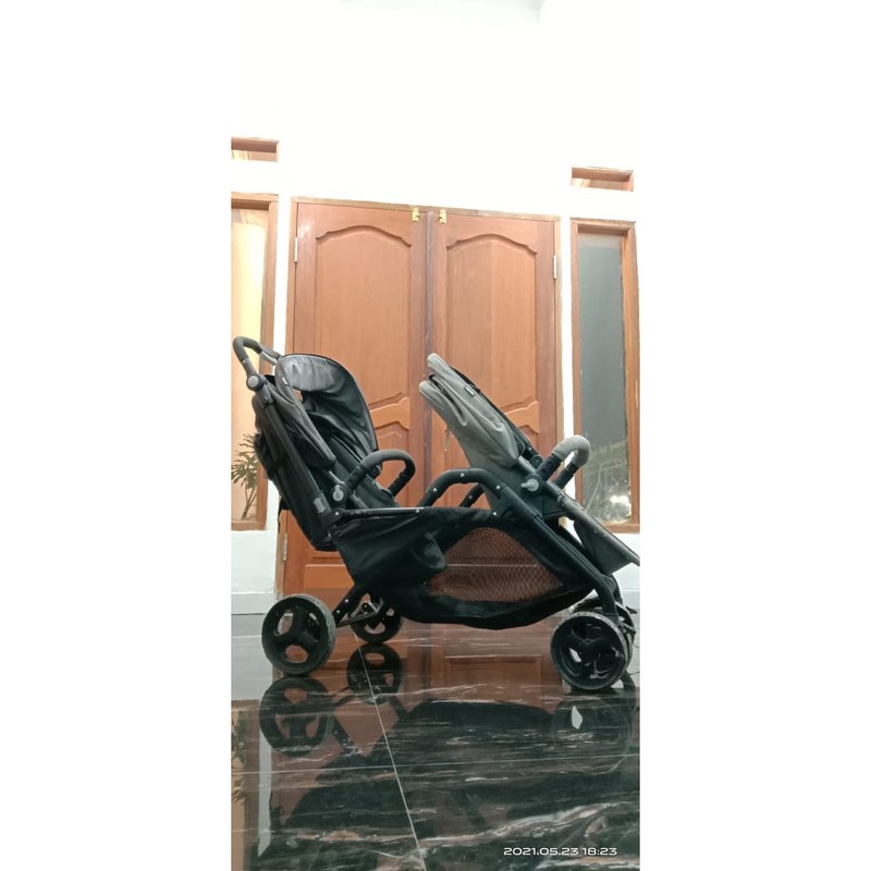 Stroller anak , preloved Stroller anak , Stroller kembar geoby