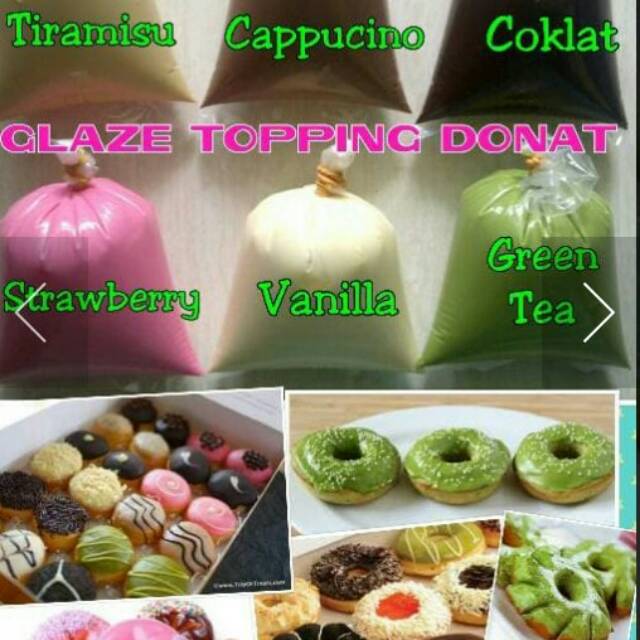 

1kg Glaze Colatta/Topping Donat/Coklat Cair/Glaze Elmer/Glaze Taro/Glaze Coklat/Glaze Strawberry/Glaze Tiramisu