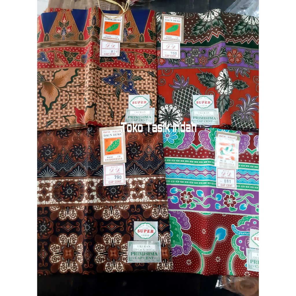 Sarung Batik Wanita| Bawahan Batik Jarik Batik| Cap Daun Dewa Original