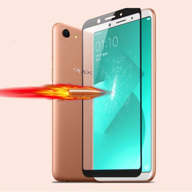 Tempered glass oppo a83 anti gores a83 full cover