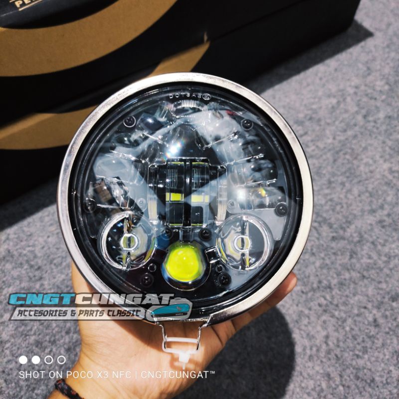 DAYMAKER SET BATOK L2G CROME DAYMAKER 5INCH 5.75INCH BATOK L2G CROME