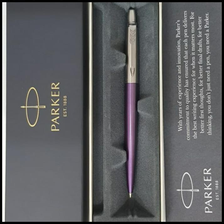 

Best Seller Pulpen Parker Jotter Victoria Violet Gratis Grafir / Ukir Nama