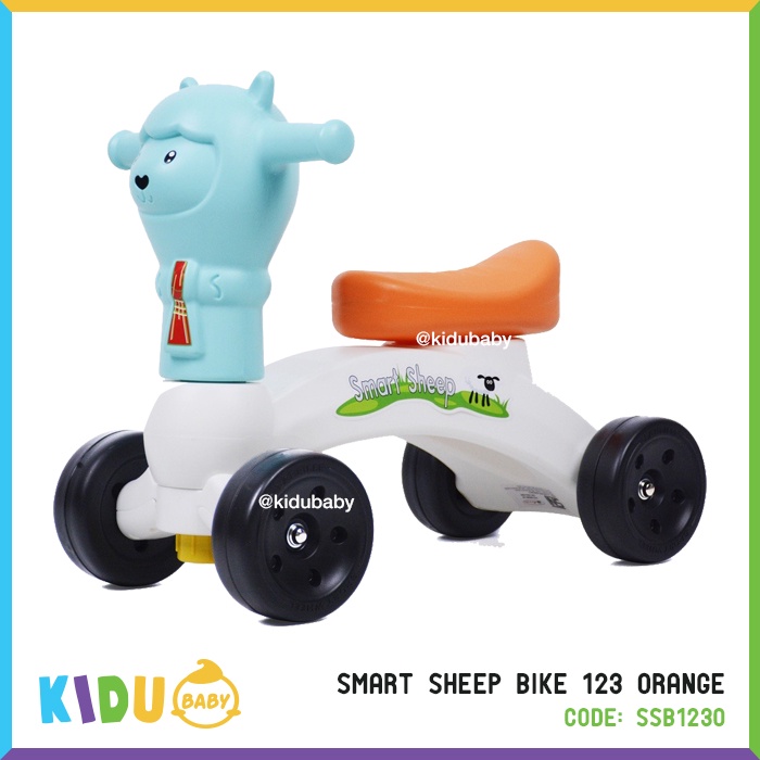 Labeille Smart Giraffe Rabbit Sheep Air Force Train Bike Sepada Anak Balance Bike Kidu Baby