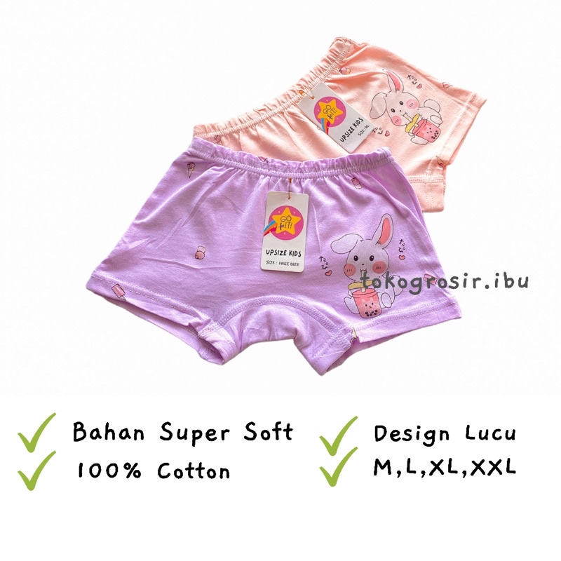 CD Celana Dalam Anak Perempuan Cewek Remaja Katun Adem Kualitas Import Celana Dalam Boxer Anak Bayi