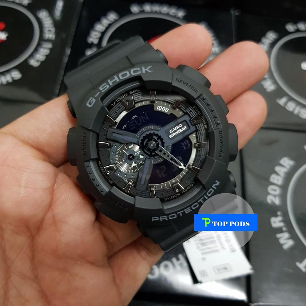 BDI.994976 ▫ Jam Tangan Original Casio G-SHOCK GA100 GA110 Black Tahan Air Tali Berubah Warna Jam Ta