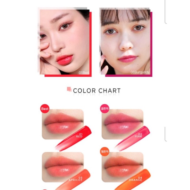 Opera Lip Tint Oil Lipstick Rouge Moisturizer Pelembab Bibir Pecah