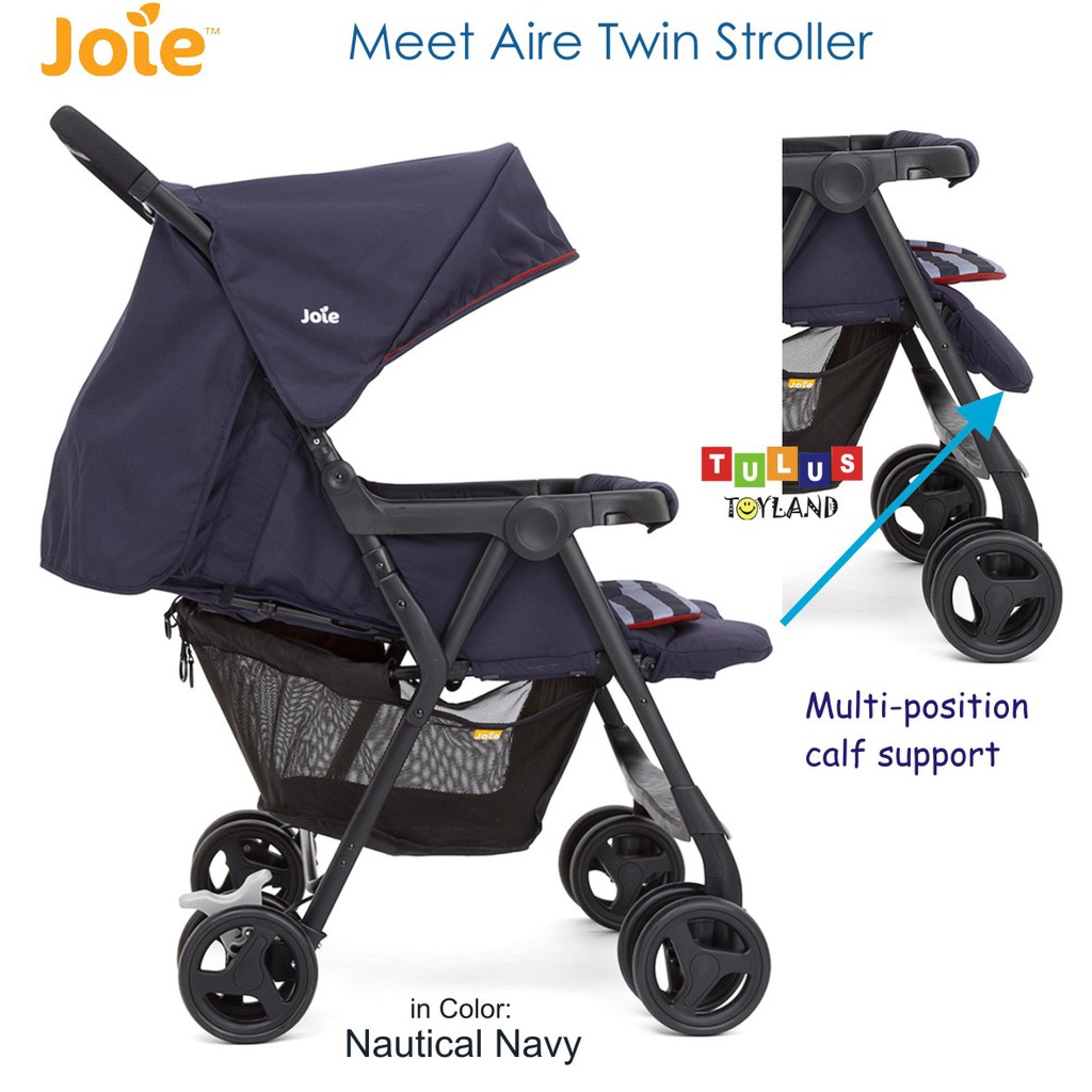 Joie Aire Twin Stroller Kembar Kereta Anak Bayi kembar