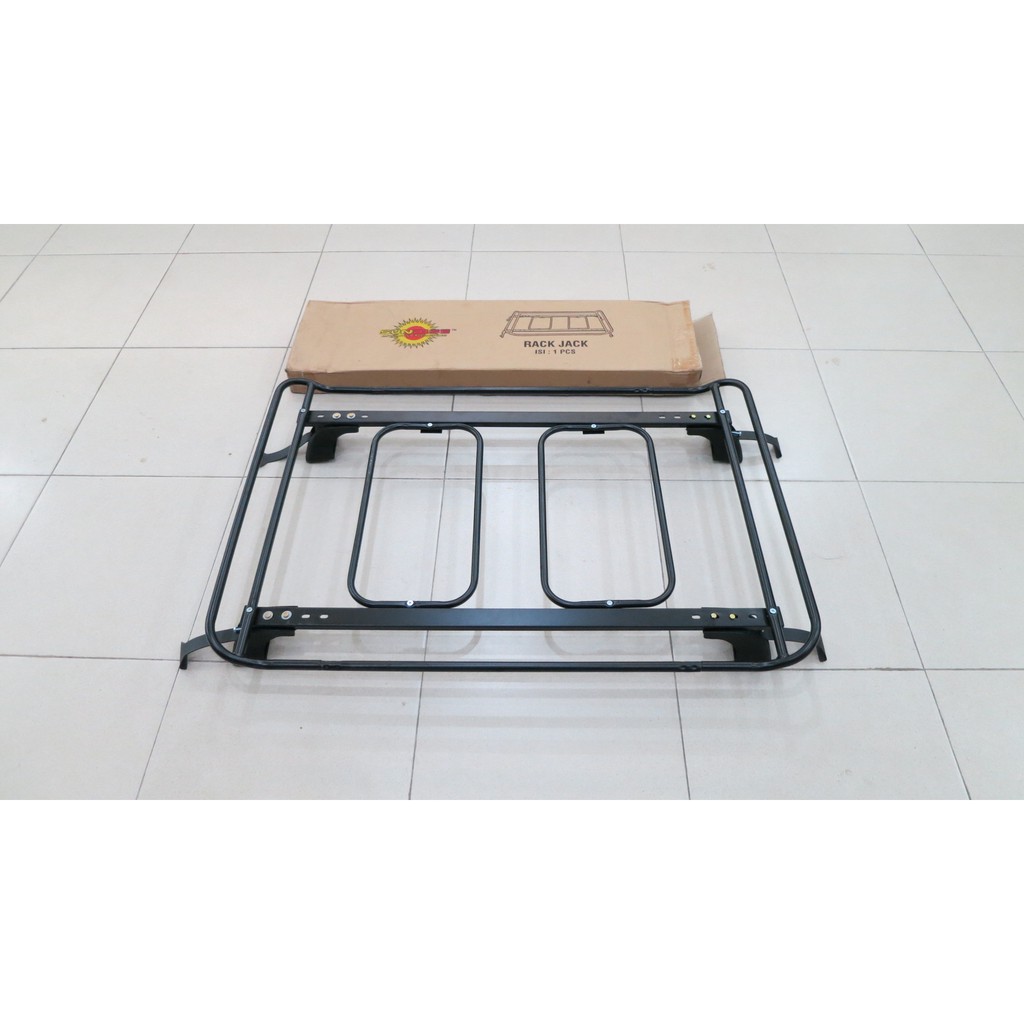 ROOF RACK SUNRISE /  RACK ATAS MOBIL / ROOF RACK UNIVERSAL HITAM