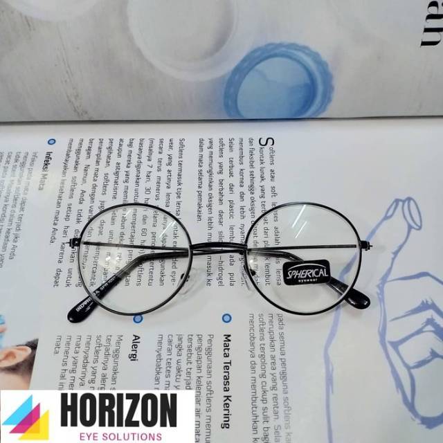 Kacamata minus bulat korea boboho john lennon