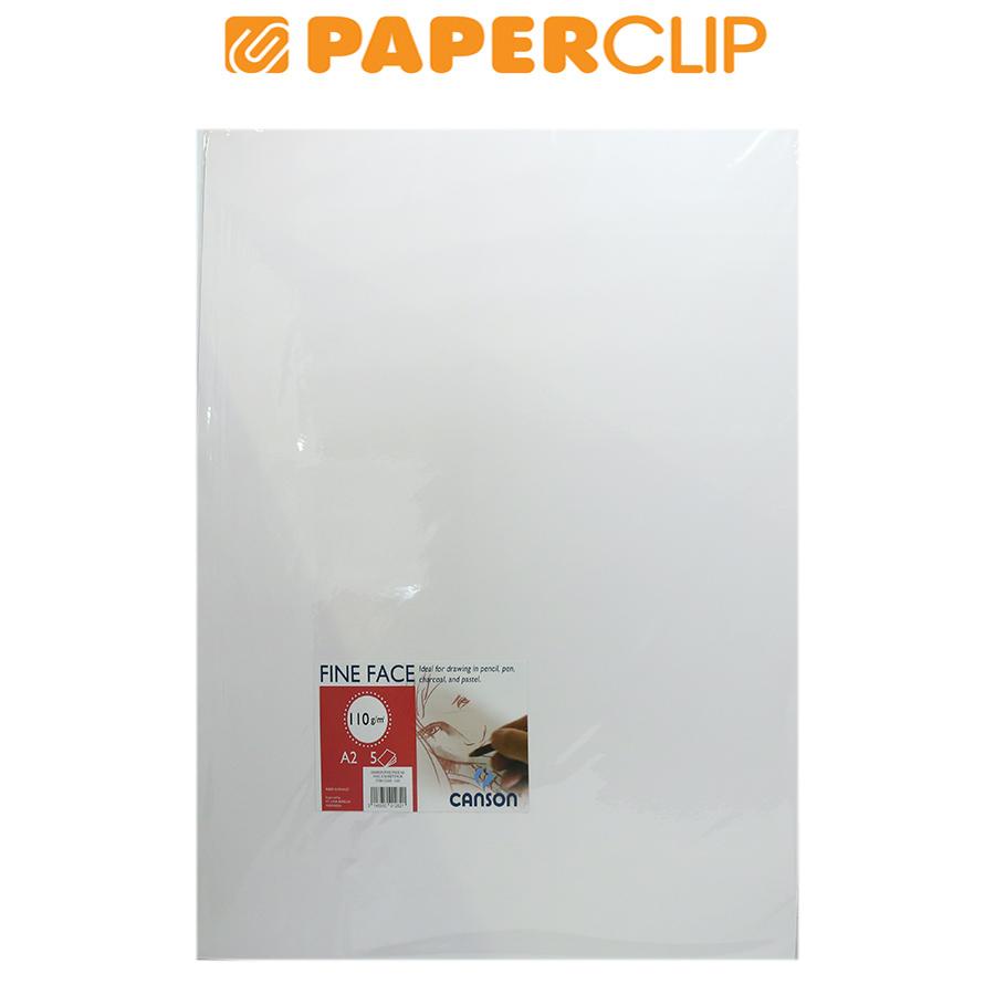 

PAPER CANSON C05 A2 110G 5 LEMBAR FINE FACE