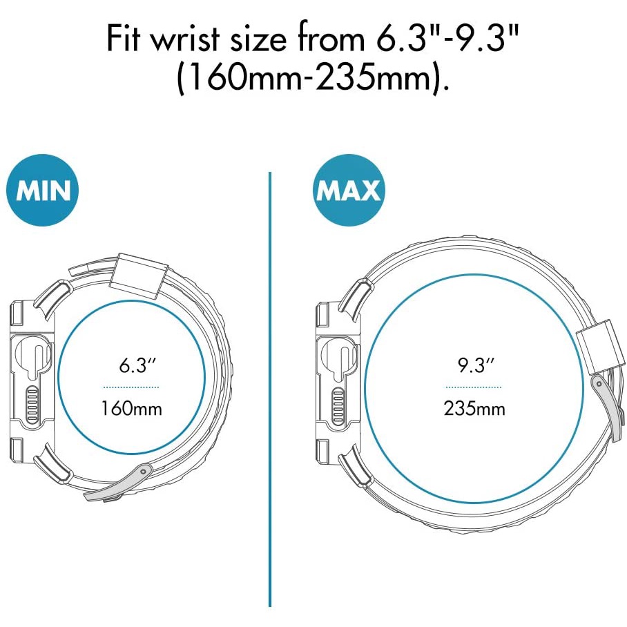 Strap Case Apple Watch Series 1 2 3 4 5 6 7 8 SE 2020 2022 Ultra 38 40 41 42 44 45 49mm TRIPLEDI Silikon Cover Band Transparan