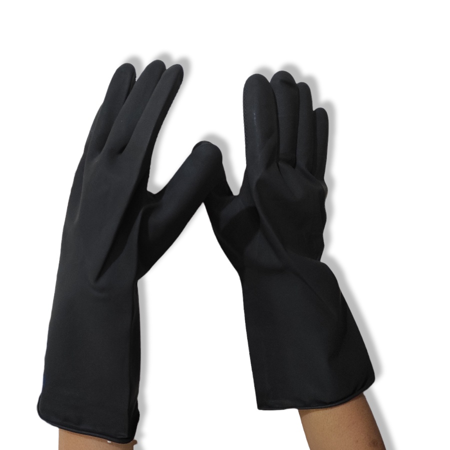 SARUNG TANGAN LATEX HITAM MERK SUN ORIGINAL