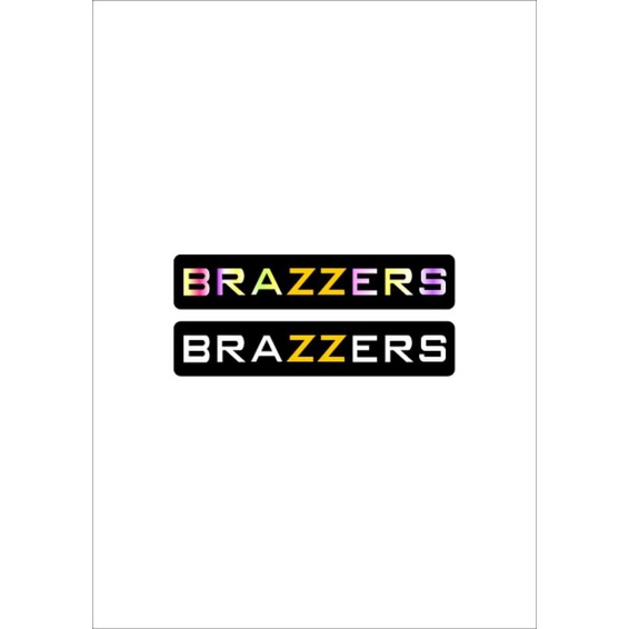 STICKER STIKER BRAZZER CUTTING