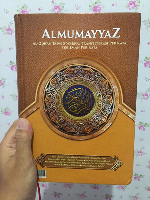 Al Quran Perkata Terjemah Tajwid Warna A5 Alquran Transliterasi Latin Al Mumayyaz
