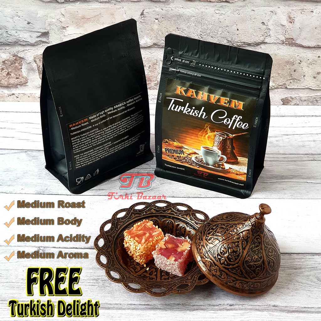 

Turkish Coffee, Kopi Turki, KAHVEM 100 g