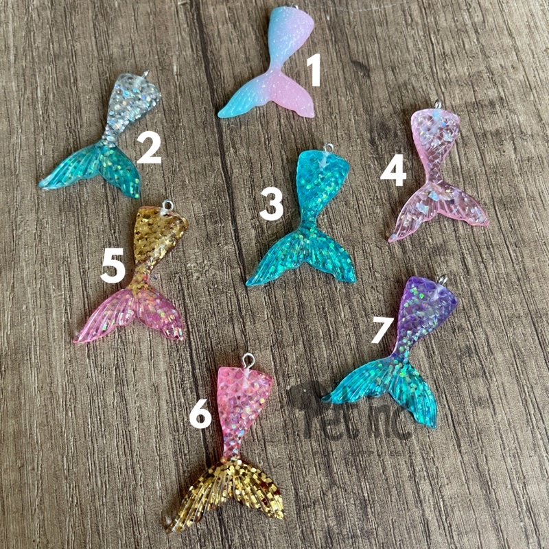 pet inc charms for necklace mermaid