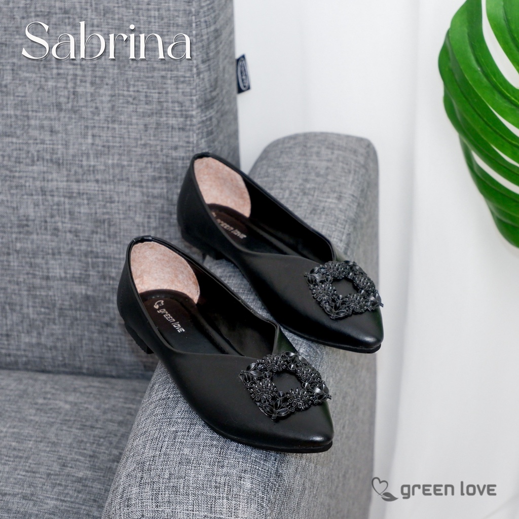 Green Love Sepatu Flat SABRINA