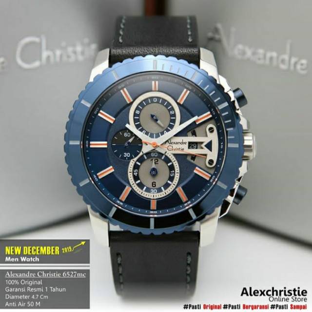 JAM TANGAN ORIGINAL ALEXANDRE CHRISTIE AC6527