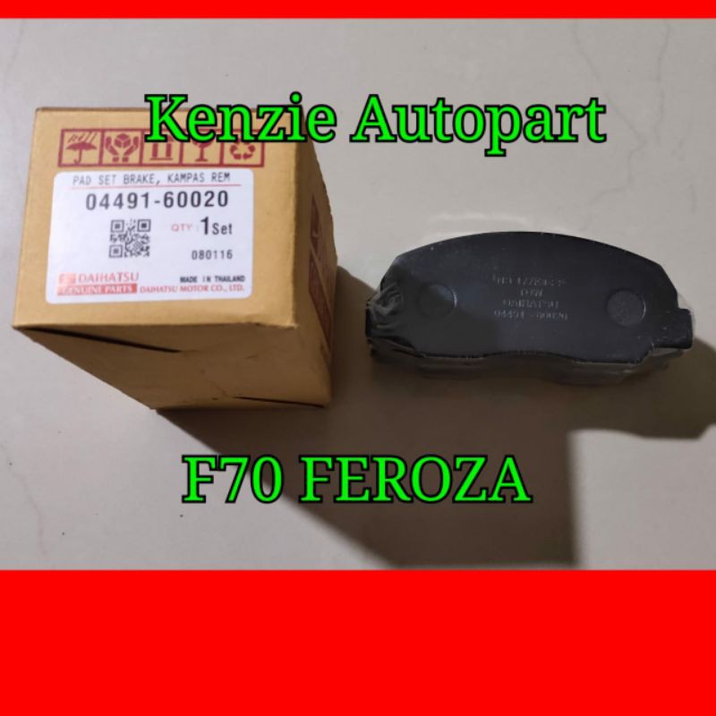 BRAKE PAD KAMPAS CAKRAM DEPAN TAFT GT F70 FEROZA