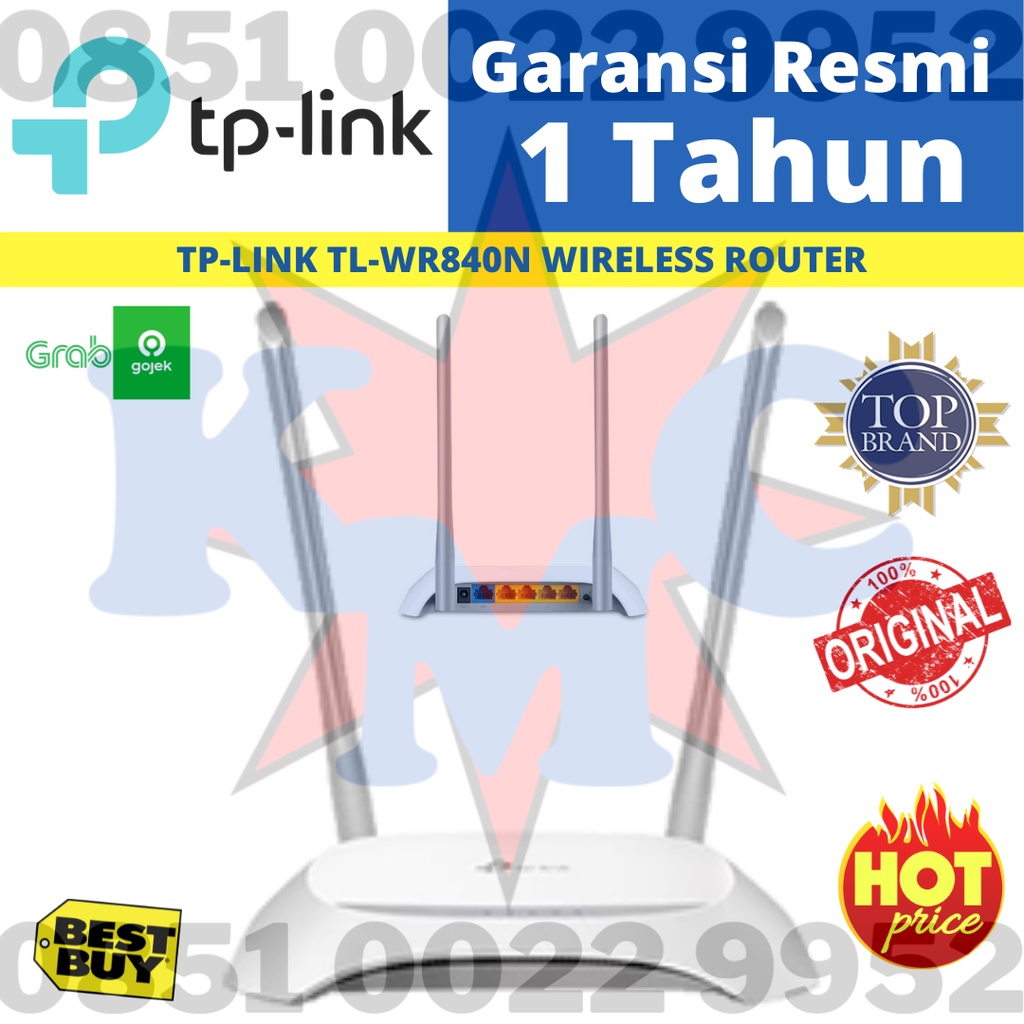 TP-LINK TL-WR840N WIRELESS ROUTER TL WR840N TPLINK WR 840N