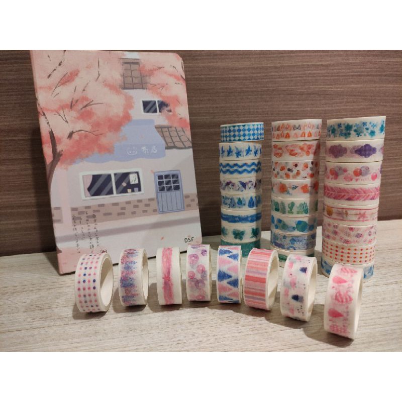 Selotip Kertas Washi Motif