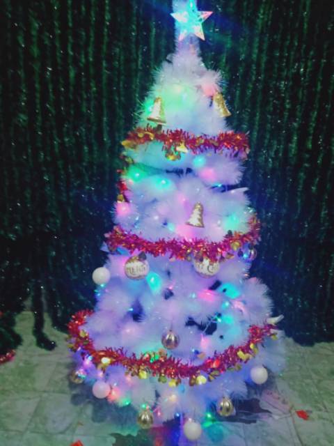 Pohon natal rainbow 6feet (1,8meter) lengkap,KOMPLIT KITA KIRIMKAN SESUAI ASESORIS YG READY(TIDAK SELALU SAMA DENGAN GAMBAR,)KITA MIX CANTIK ini