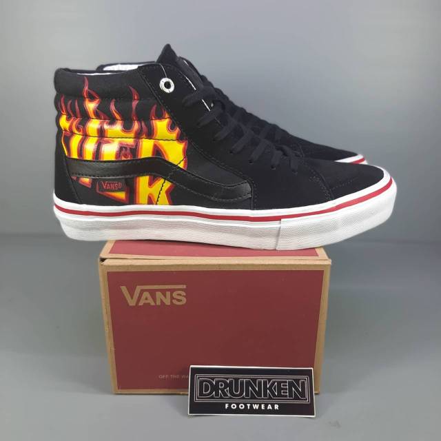 vans high top thrasher