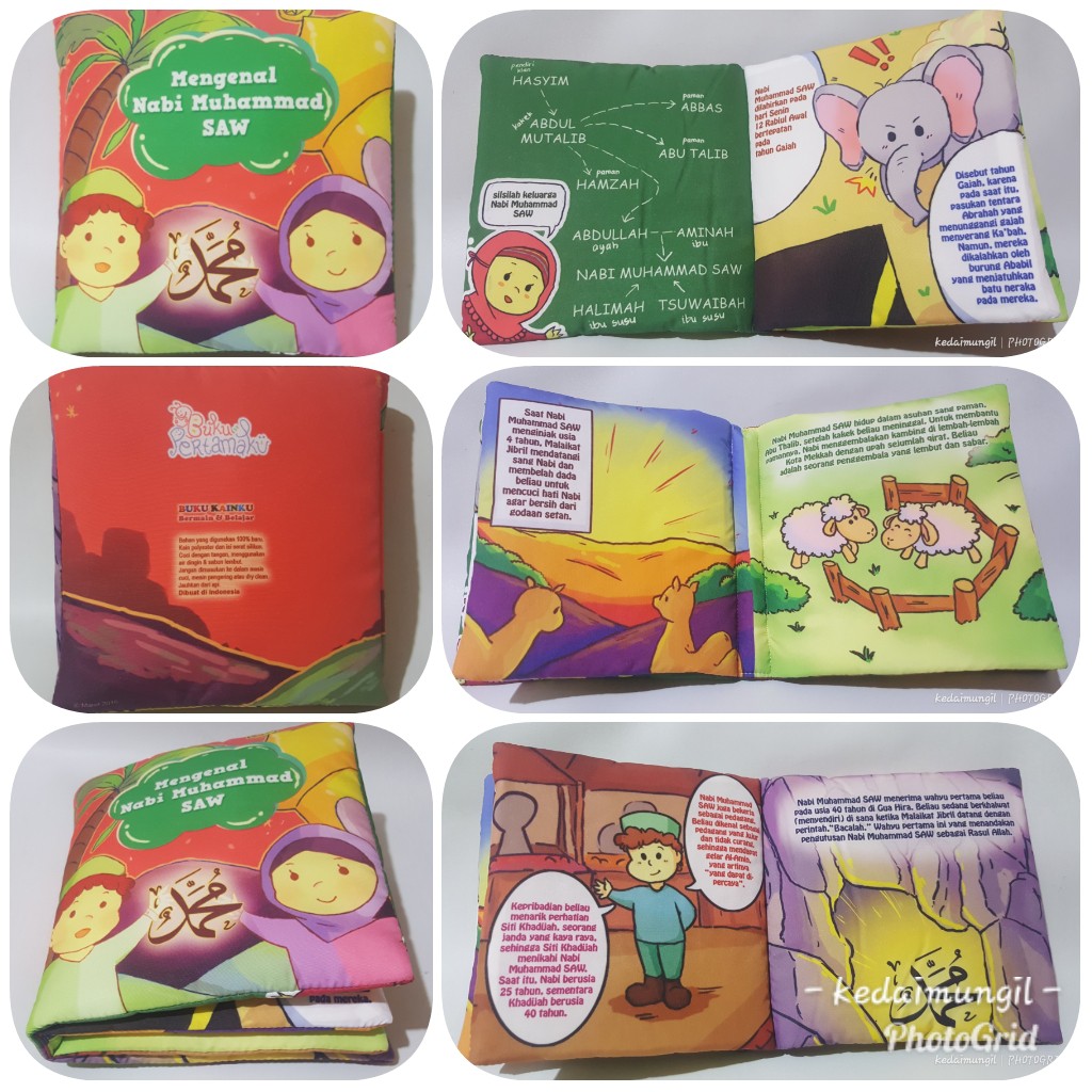 Buku Bantal Mengenal Nabi Muhammad SAW