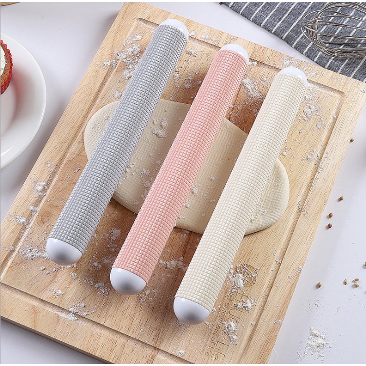 MARKAS88 Rolling Pin Adonan Kue Anti Lengket Penggilas Adonan Penggiling Adonan Premium Bahan ABS