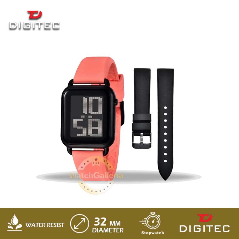 Jam Tangan Digitec MDG6090T MDG-6090T Extra Strap BOR-4B
