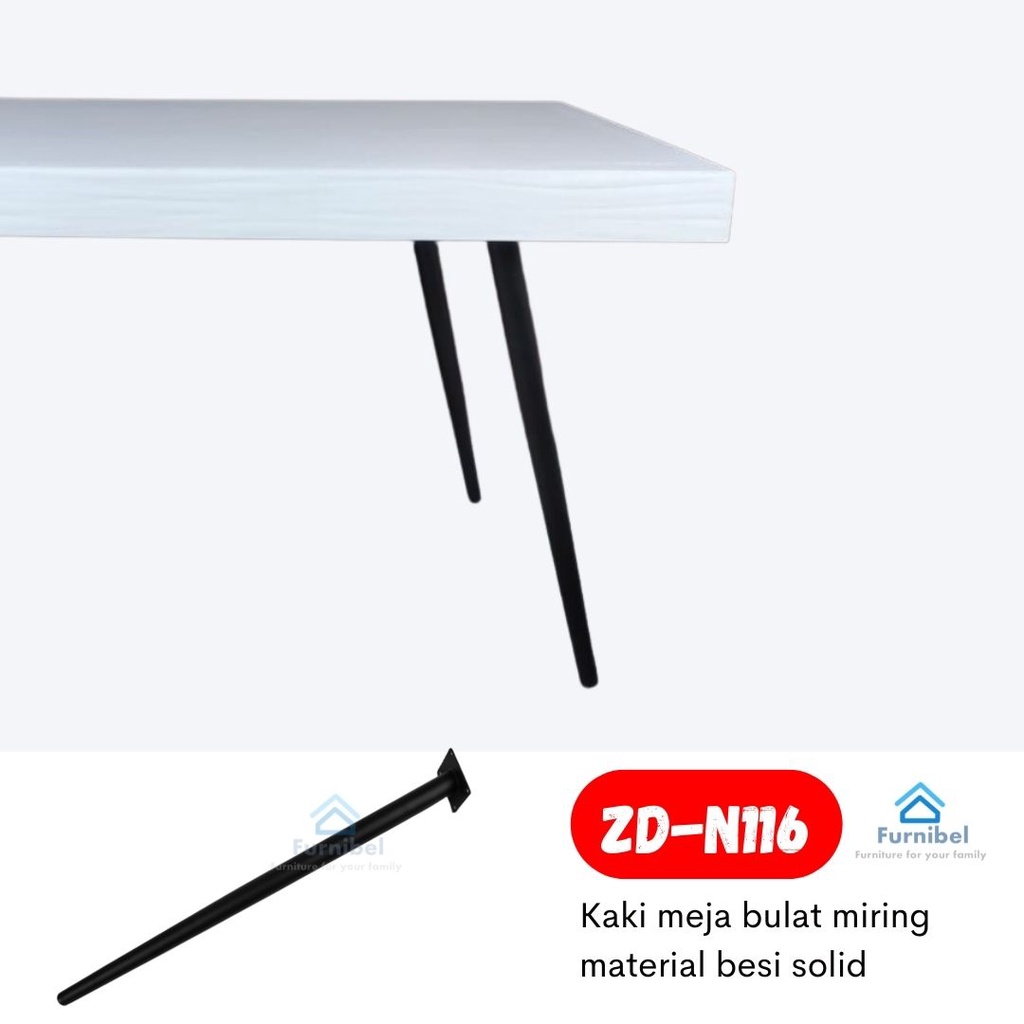 kaki meja, table legs, kaki meja bulat besi