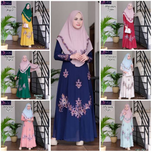 MASAYU SYAR'I DRESS PESTA BY JELITA MUSLIMAH