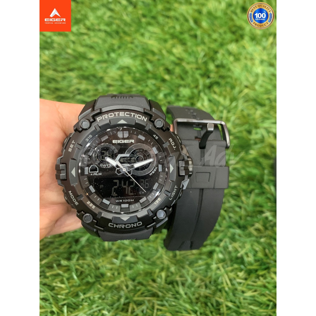 Eiger1989 Jam Tangan Alverstone Watches|Black|5749|Jam Anti air