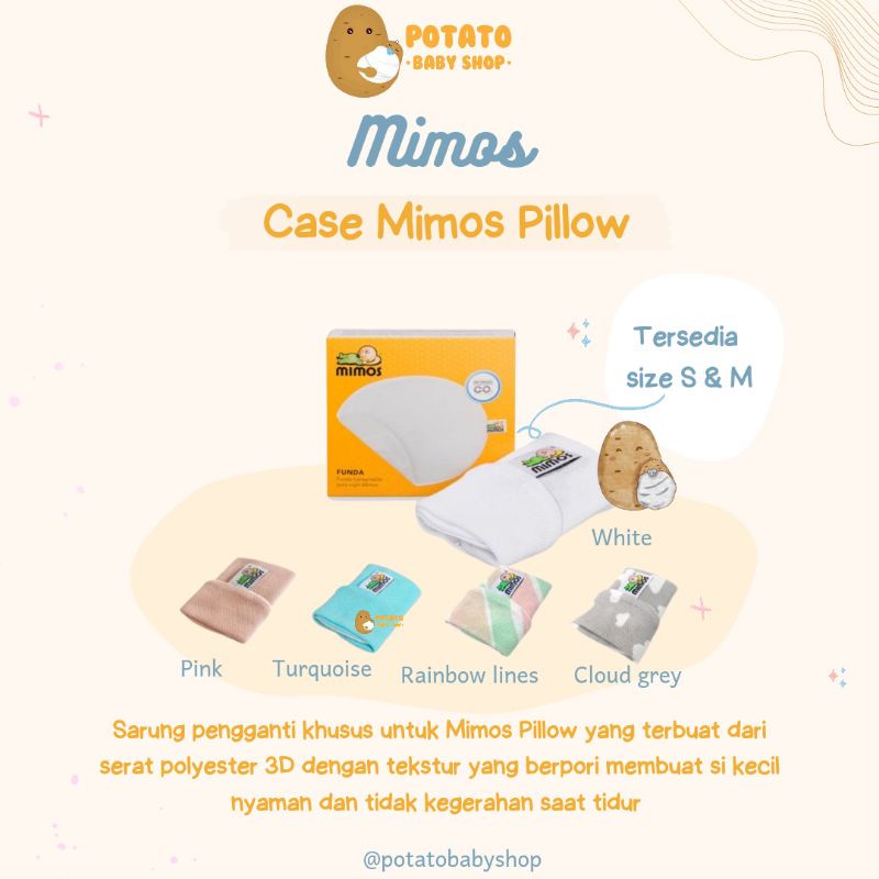 Mimos Pillow Cover - Sarung Bantal Mimos