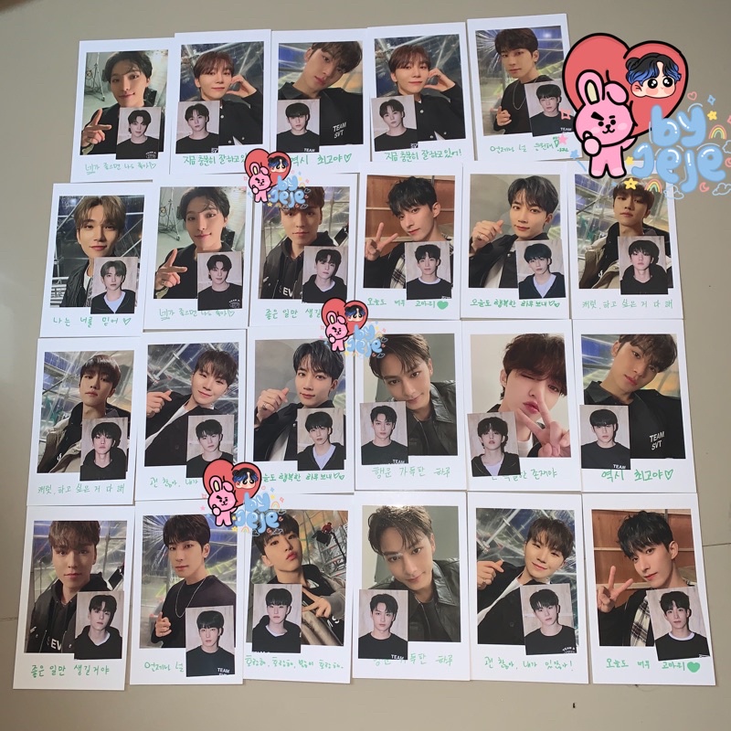 [po] READY STOCK SHARING ID CARD + INSTANT PHOTOCARD SET CARATLAND 2022