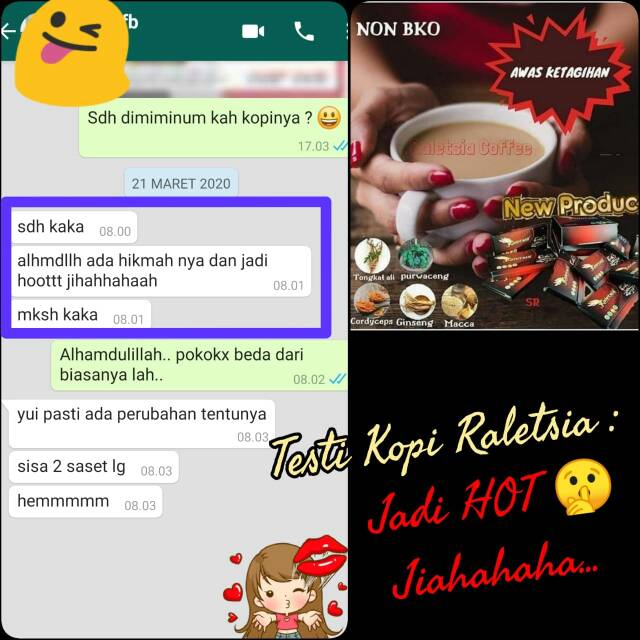 Testimoni Kopi Raletsia